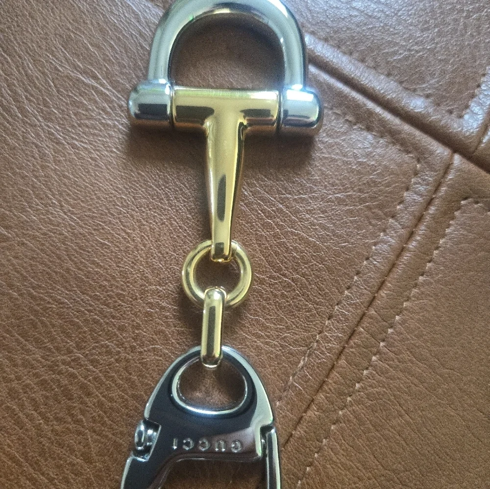 Gucci Horsebit Keychain Bag Charm Accessory Bucklle Clip